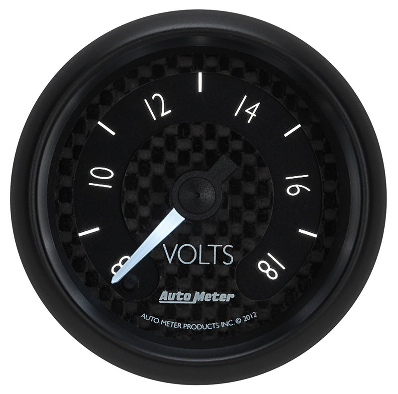 GT Series Auto Meter Electric Voltmeter Gauge 8091