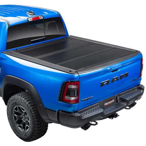 Undercover Ultra Flex Hard Folding Truck Bed Tonneau Cover | UX32012 | Fits 2019-2025 Dodge Ram 1500 w/Multi-Function Tailgate (w/o RamBox) 5' 7" Bed (67.4")