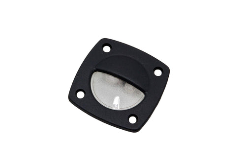 LED Fixed Moeller Marine 054250-10 Recessed Utility Light, Plastic