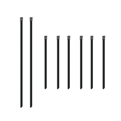 Locking Ties Mishimoto Stainless Steel