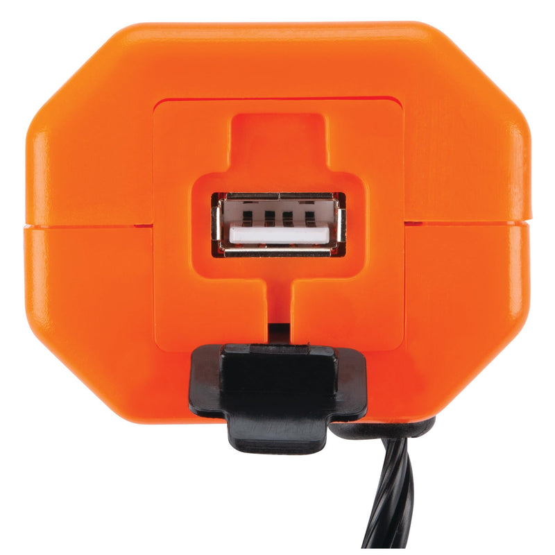 LED Drop Light Performance Tool W2238 with Magnetic Bracket and USB Port, 1600 Lumens, 20ft Cord, Battery Clamp Adapter, Impact Resistant Handle