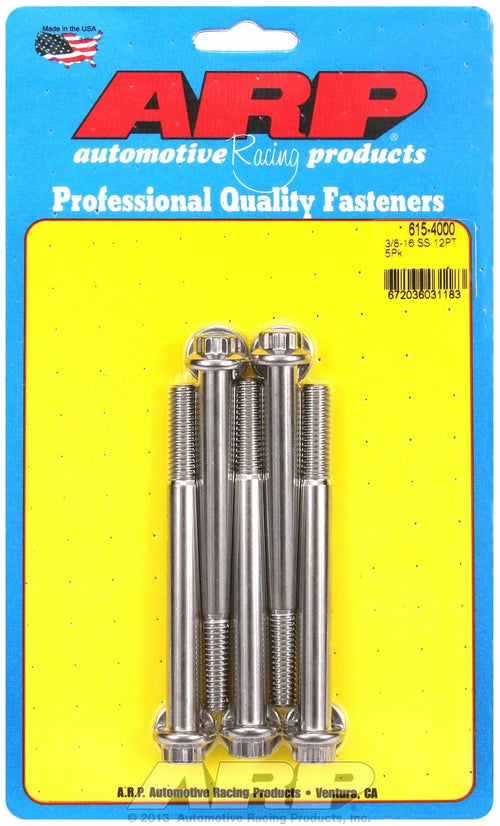 Hex Bolt ARP (615-4000), Stainless Steel