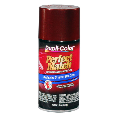 Dupli-Color Perfect Match Automotive Spray Paint – Dark Toreador Metallic, General Motors 51 WA203C, WA334D, WA257C – 8 oz. Aerosol Can