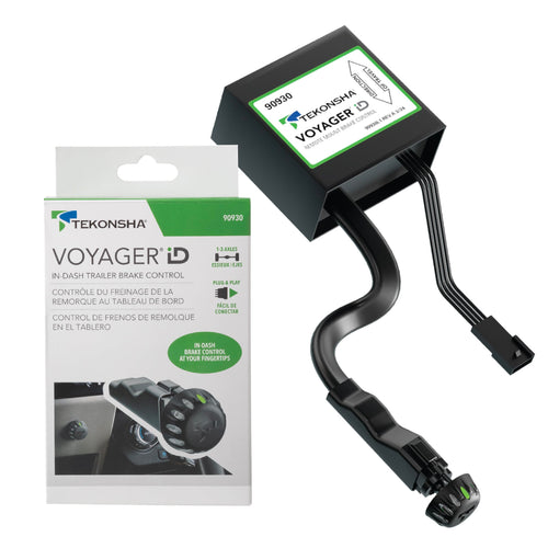 Tekonsha Voyager iD 90930 Trailer Brake Controller, Proportional, 1 to 3 Axles