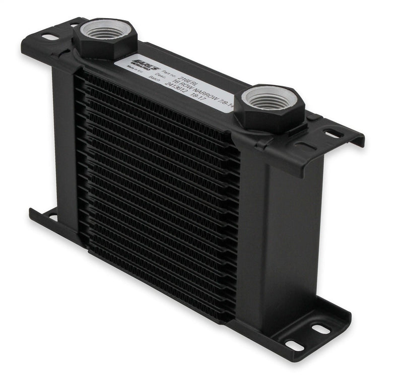 13 Row Earl's Ultrapro Cooler Black Narrow