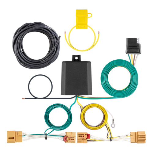 CURT Vehicle-Side Custom 4-Pin Trailer Wiring Harness, Fits Select Golf GTI Volkswagen