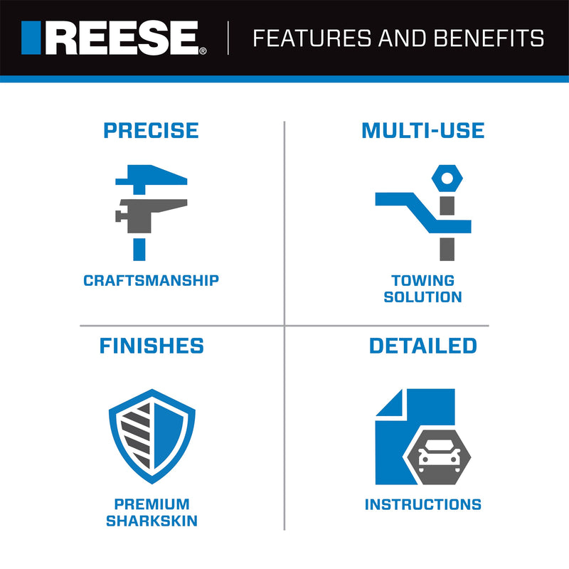 Reese Pro Series Brake Winch KR15000301, 1,500 lbs. Capacity, No Strap