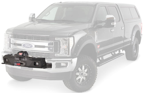 Trans4mer Gen III WARN Winch Mounting Bracket Kit for Large and Mid-Frame Winches, Fits: Ford SD F-250/F-350/F-450/F-550 (2017-2022)