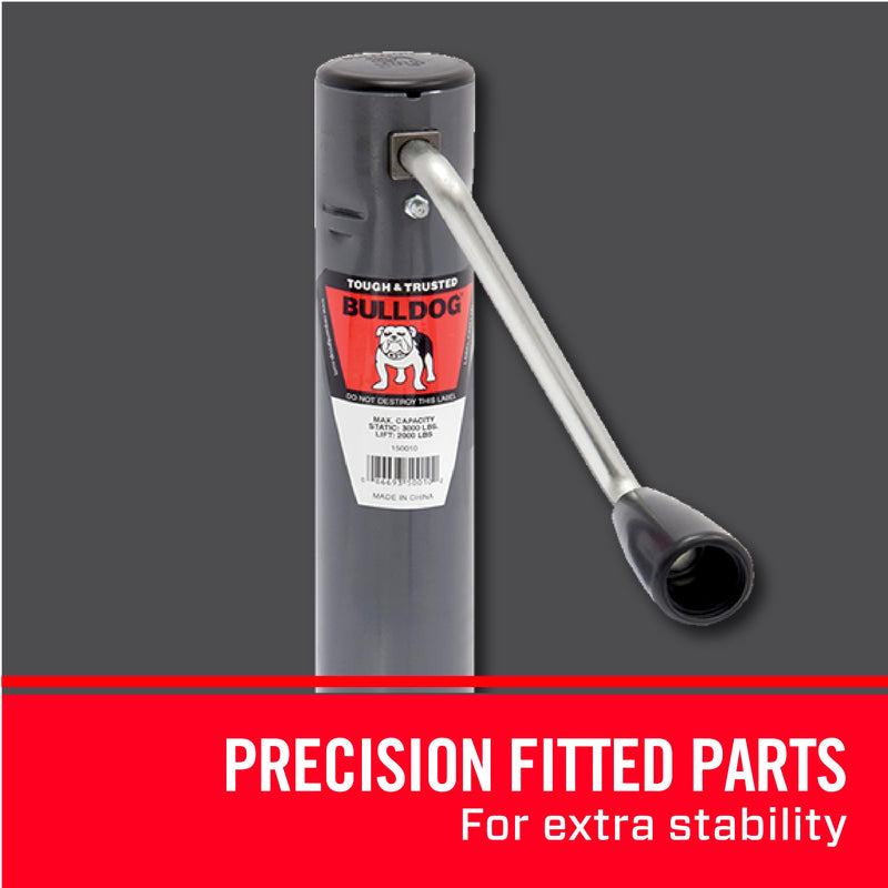 150010 BULLDOG Round Trailer Jack