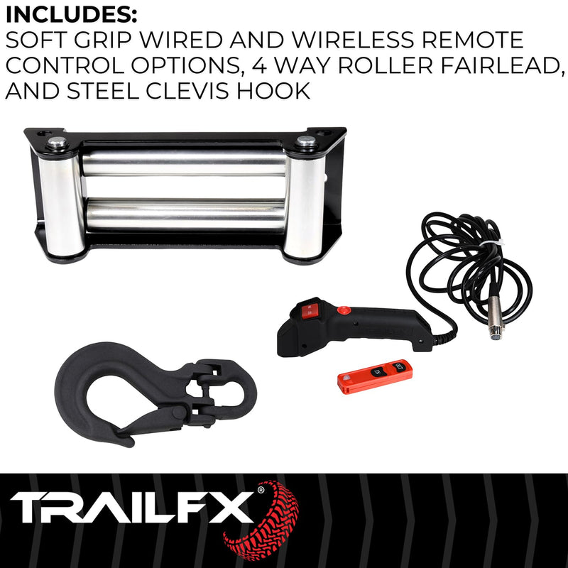 Reflex 2.0 Trailfx WR212B Winch 12k Wire