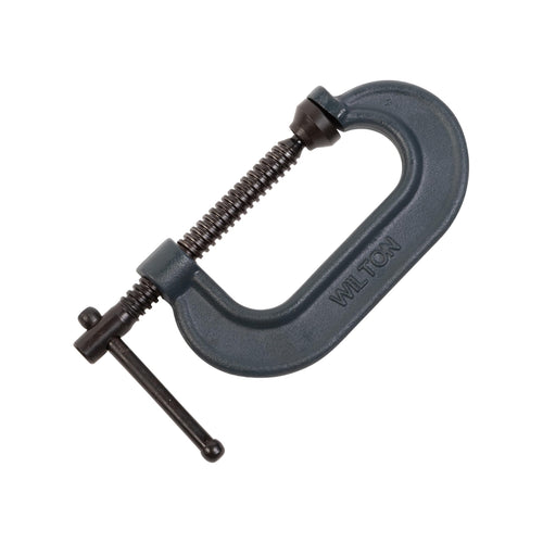 C-Clamp Wilton, 3" Opening, 1-15/16" Throat, 3000 Lbs. Clamping Force (Model 803), Gray