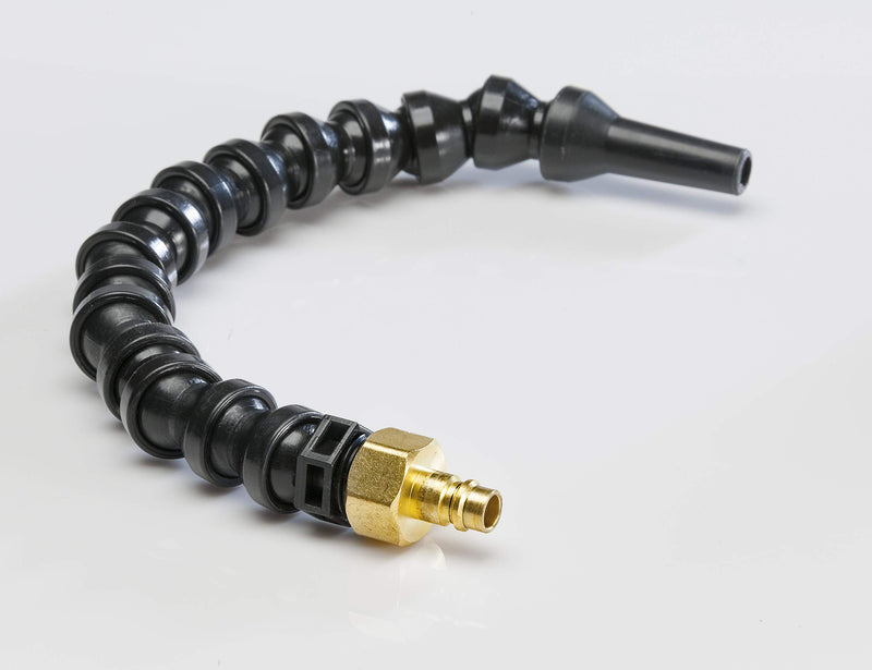 Empire Faucets 14" Flexible Spout for Quick Disconnect Valves - CRD-Flex-SPT-B Black