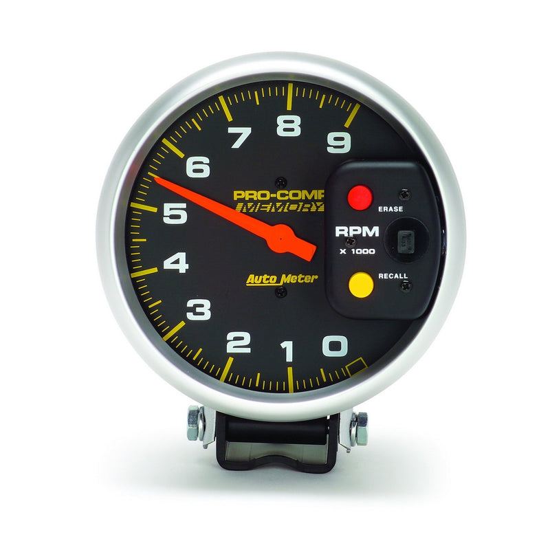 AUTO METER Pro-Comp 6809 Memory Tachometer,5.000 in.