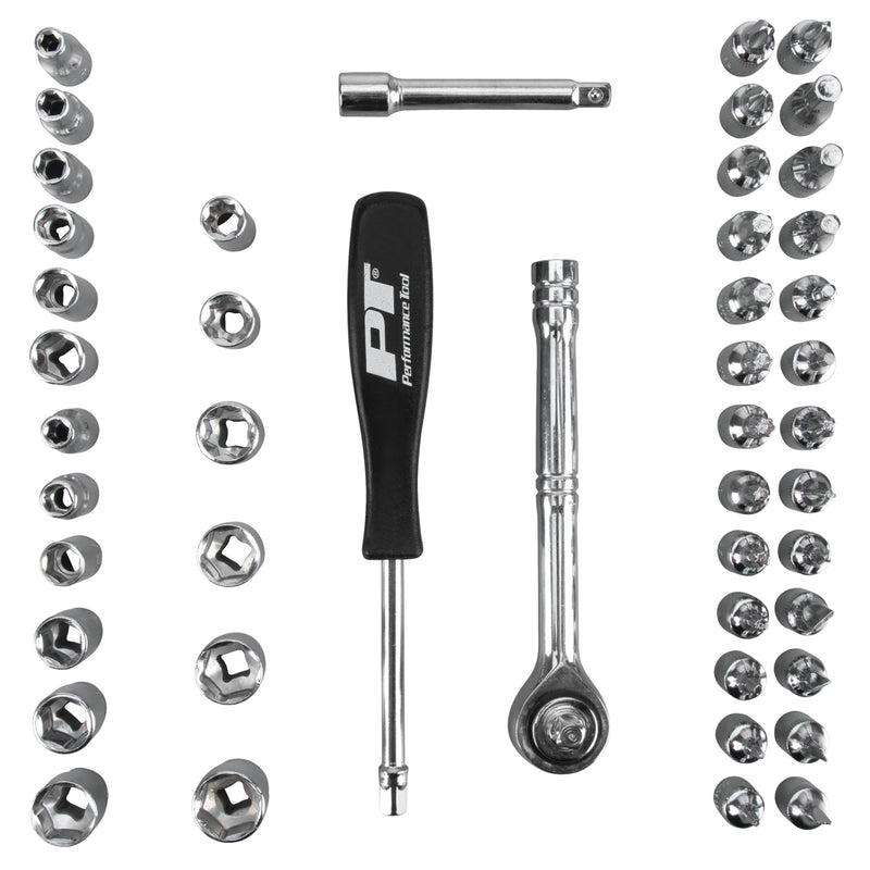 W1177 Performance Tool 47pc Socket & Bit Set