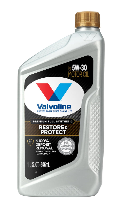 5W-30 Full Synthetic Valvoline Restore & Protect Motor Oil 1 Quart