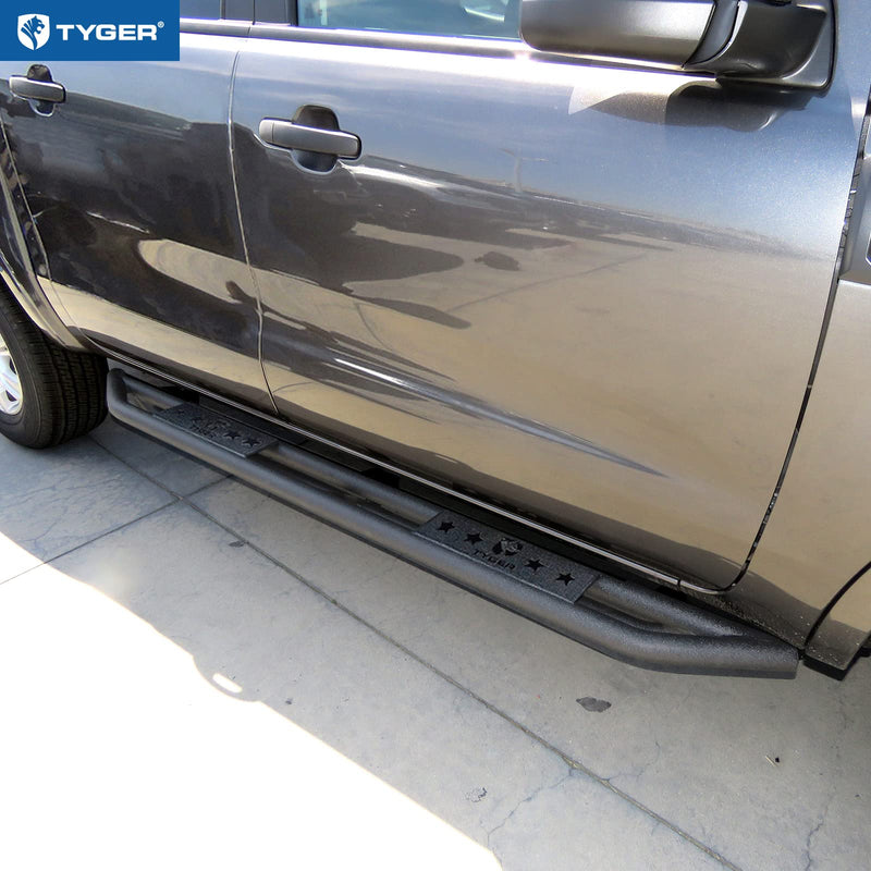 Tyger Auto Star Armor Side Step Rails Compatible with 2019-2026 Ford Ranger | Supercrew Cab | TG-AM2F20358 | Nerf Bars Running Boards