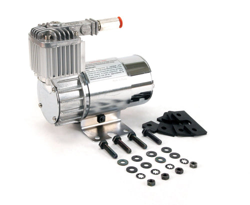 100C Viair Chrome Compressor Kit with Omega Style Mounting Bracket