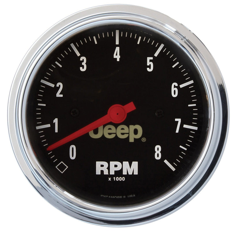 Jeep Auto Meter 880246 Tachometer,3.375 in.