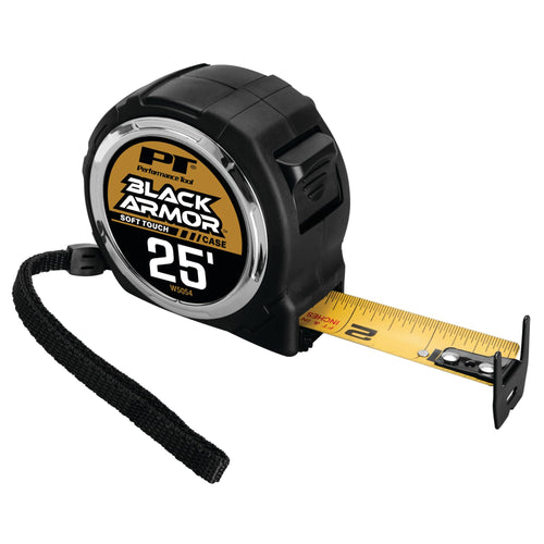 W5054 Performance Tool Rubber Coated Tape Measure - High-Accuracy, Extra-Wide Thumb Release, and Dual-Sided End Hook for Easy Measurements