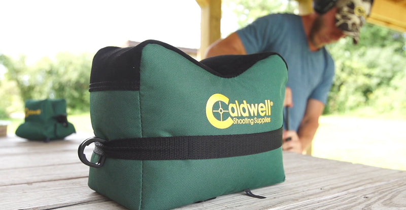 Caldwell Boxed Combo DeadShot Front and Rear Bag with Durable Construction and Water Resistance for Outdoor, Range, Shooting and Hunting