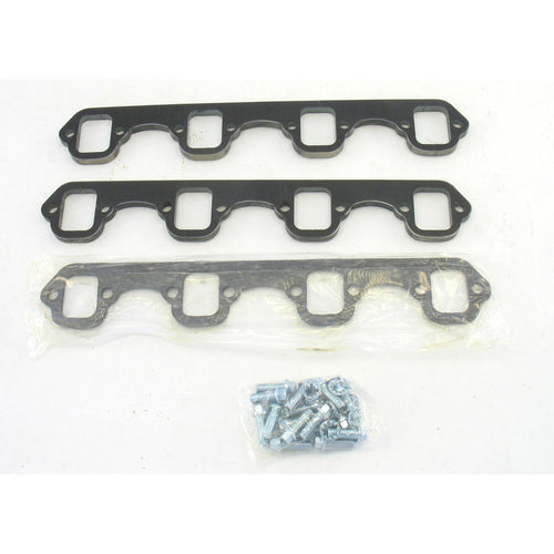 H7841 Patriot Exhaust 1-5/8 x 1-3/4 Rectangle Header Flange for Small Block Ford