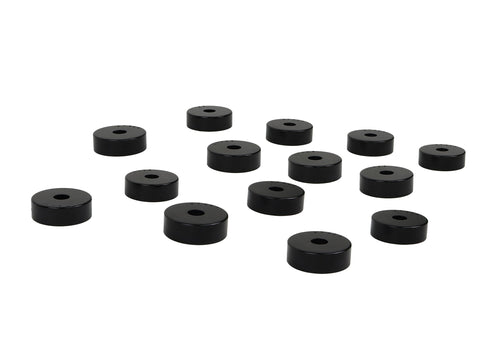 Black Nolathane Body Mount Bushing Kit REV220.0000