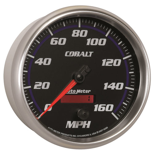 Cobalt Auto Meter 6289 5" 160 mph In-Dash Speedometer Electric Programmable Gauge