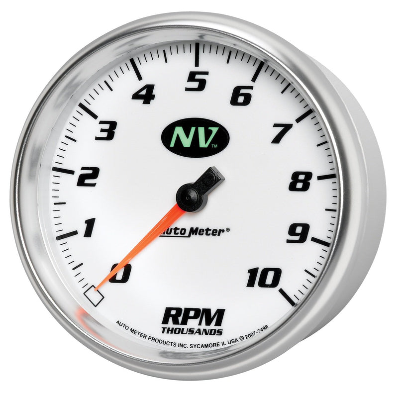 Auto Meter NV 7498 5" 10000 RPM In-Dash Tachometer