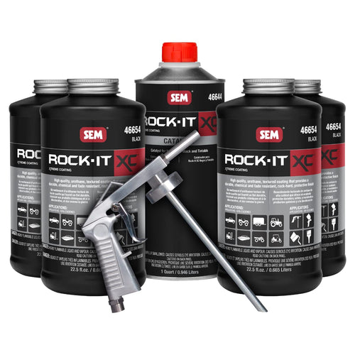 Truck Bed Liner and Protective Coating Kit Rock-It XC Black
