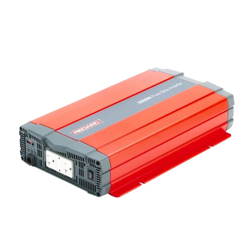 2000W REDARC Pure Sine Wave Inverter, 12V DC to 110 / 120V AC Power Converter, Portable Power Inverter, Connects to Car Battery System, Adapter for Camper, RV, Truck, Off-Grid Camping