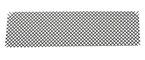 12" x 40" Black T-Rex 51009 Stainless Steel Flat Wire Mesh