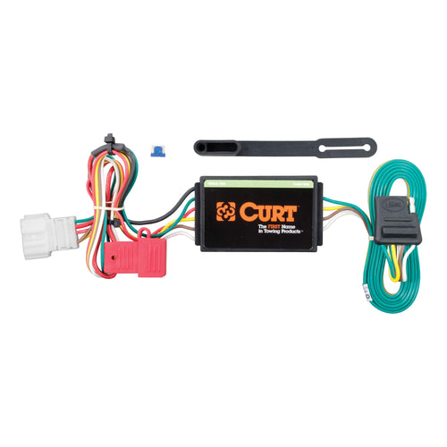 CURT Vehicle-Side Custom 4-Pin Trailer Wiring Harness, Fits Select Crosstour Honda