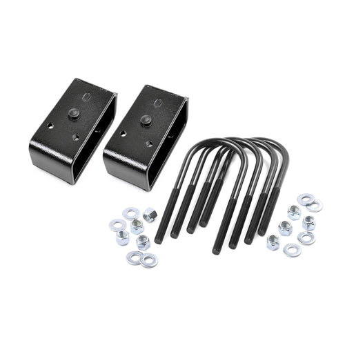 Rough Country 2 Inch U-Bolt & Block Kit for Ford F-250 Super Duty 2WD/4WD (2005-2010)