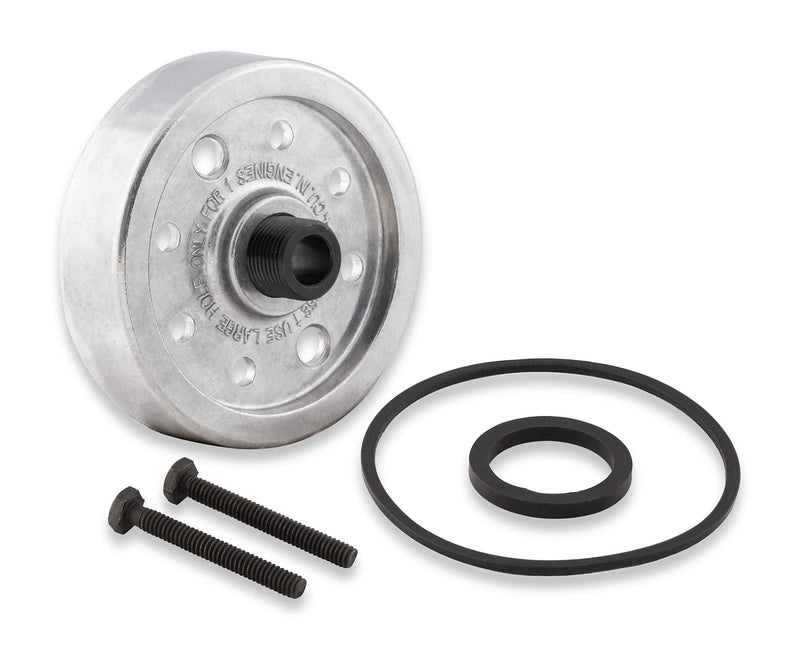 1270 Mr. Gasket Oil Filter Conversion Kit Chev V8, Silver