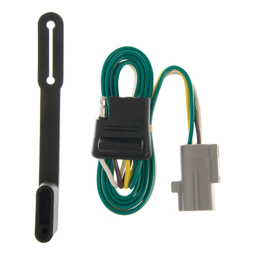 CURT 55246 Custom Vehicle-Side 4-Pin Trailer Wiring Harness, Fits Select Toyota Sequoia