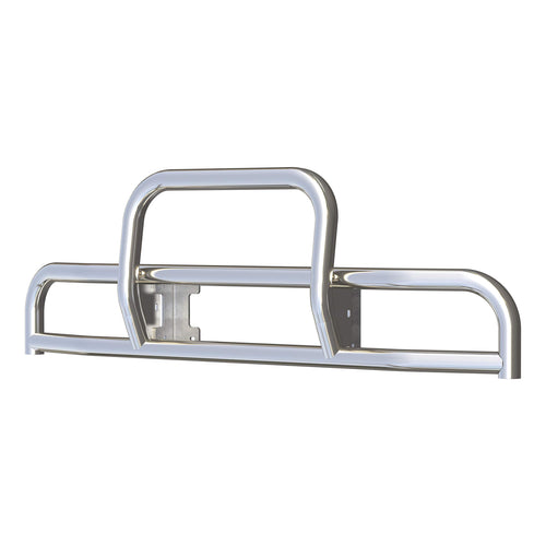 Tuff Guard II Retrac 335560 Polished Stainless Steel Semi Truck Bumper Guard, Select Freightliner Classic