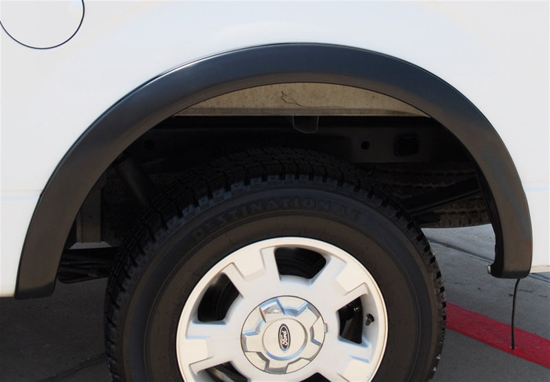 Lund Elite Series SX312TB Black Sport Style Textured Rear Fender Flare - 2 Piece