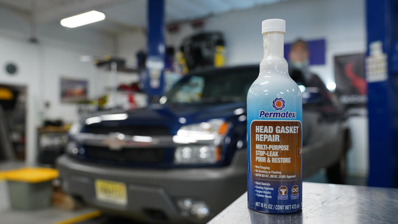 Head Gasket Repair Permatex 30300 - Multi-Purpose Stop-Leak, 16 fl. Oz, Seals Head Gaskets While Preventing Future Leaks