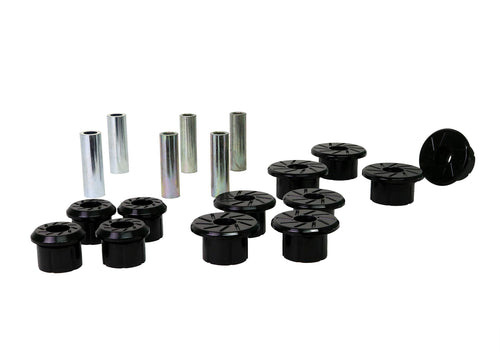 Whiteline W56420 Control Arm Bushing Kit Front Suspension Compatible with 99-07 Tahoe, Avalanche, Yukon XL 1500, Yukon, Sierra 1500, Silverado 1500, Yukon XL 2500, Avalanche 1500, Suburban 1500