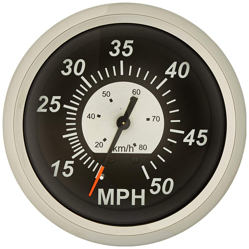 3" Sierra Black Speedometer 68960P