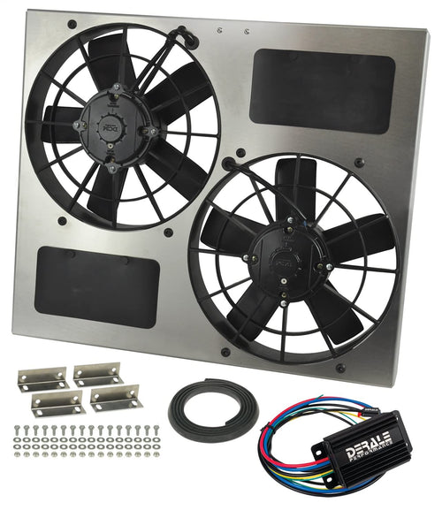 Electric Derale Radiator Fan Shroud Kit 66830