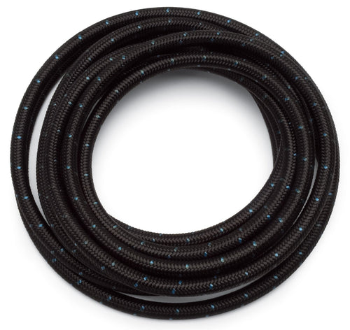 Edelbrock RUSSELL/EDEL 632053 Black Cloth Hose #6, 3 Feet, 6AN