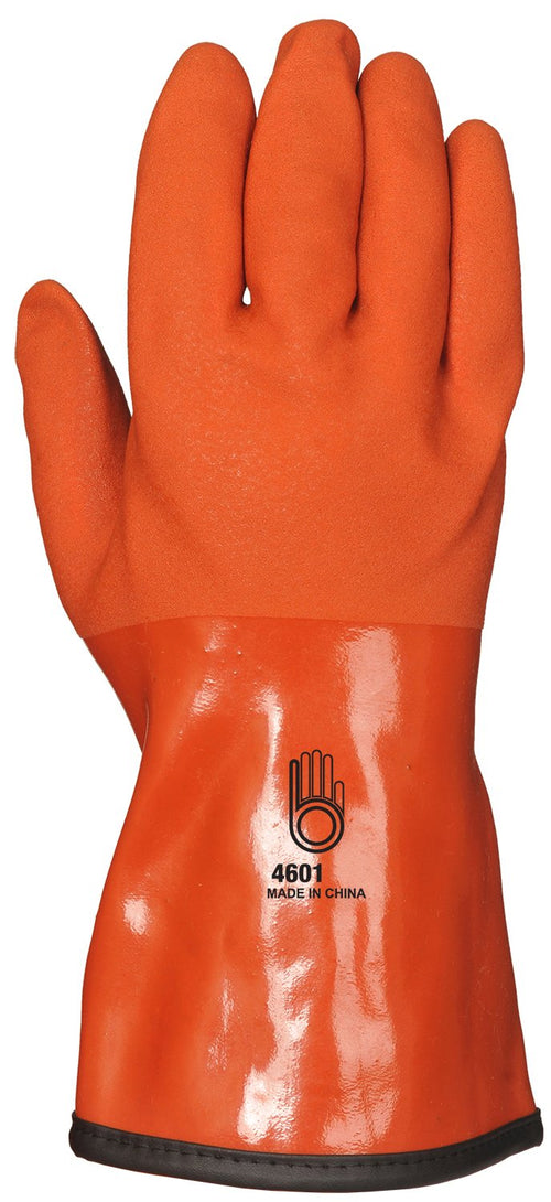 Bellingham Snow Blower SB4601S Insulated Gloves, 100% Waterproof Double-Dipped PVC Coating, Flexible to -4° Fahrenheit, Small