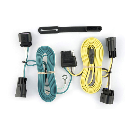 CURT 56027 Custom Vehicle-Side 4-Pin Trailer Wiring Harness, Fits Select Buick Enclave, Chevrolet Malibu, Traverse