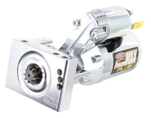 Chrome Powermaster 19012 Alternator (Chevy & (Chevy Ram Jet 350 & 502) Stag Mating 168T Flywheel 1.4 kw)