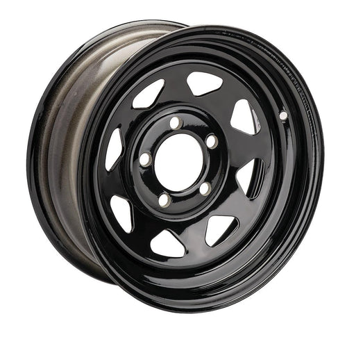 Kenda Tire and Wheel Americana - 20353-14X5.5 SPK 5H-4.5 BLACK, (Each)
