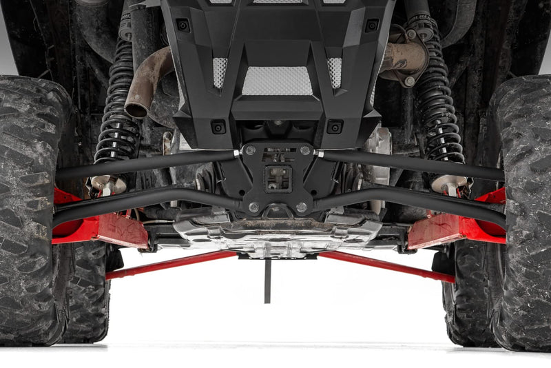 Rough Country High Clearance Heavy Duty Rear Radius Arm Kit for 2014+ Polaris RZR XP 1000/2014+ Polaris RZR XP 1000 – Fits Models with 10mm Radius Arm Bolts – Off-Road Performance Upgrade