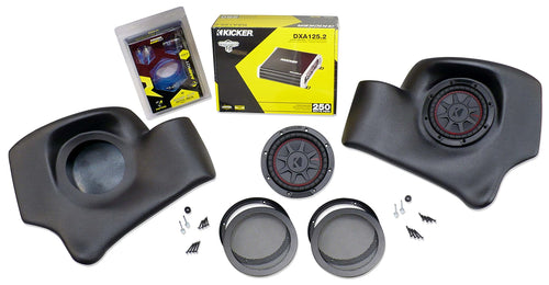 Opti-Pods Select Increments with 6.75" Subwoofers and Full Audio Equipment