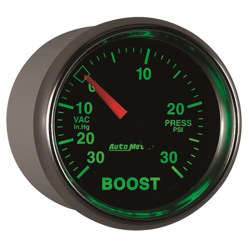 Auto Meter 2-1/16" 30 in. Hg/30 PSI Full Sweep Electric Vacuum/Boost Gauge 3859