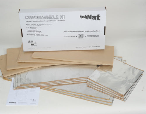 Hushmat Sound & Thermal Insulation Kit 80002 - Flat Top- Day Cab - Heavy Truck